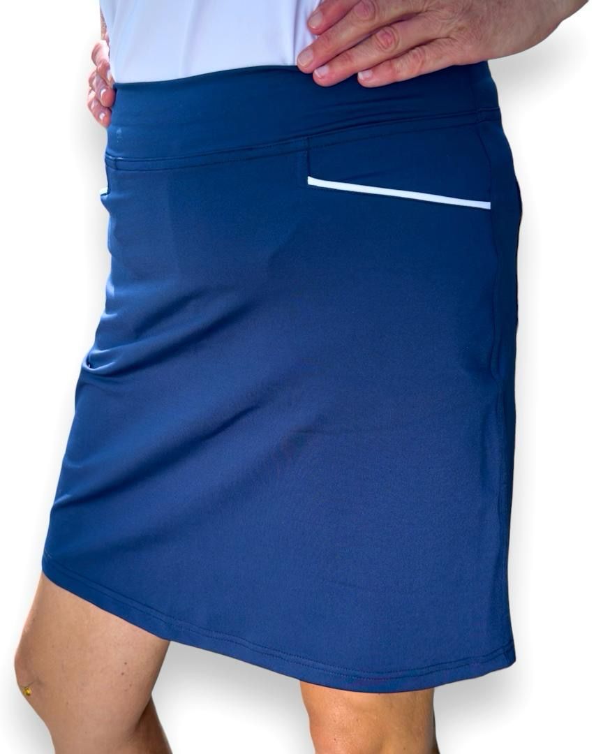 Navy Blue Softee Skort