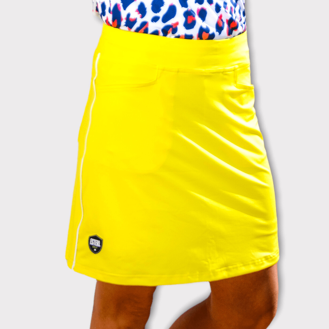 Canary Yellow Skort