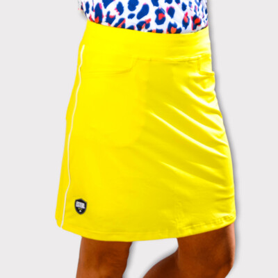Canary Yellow Skort
