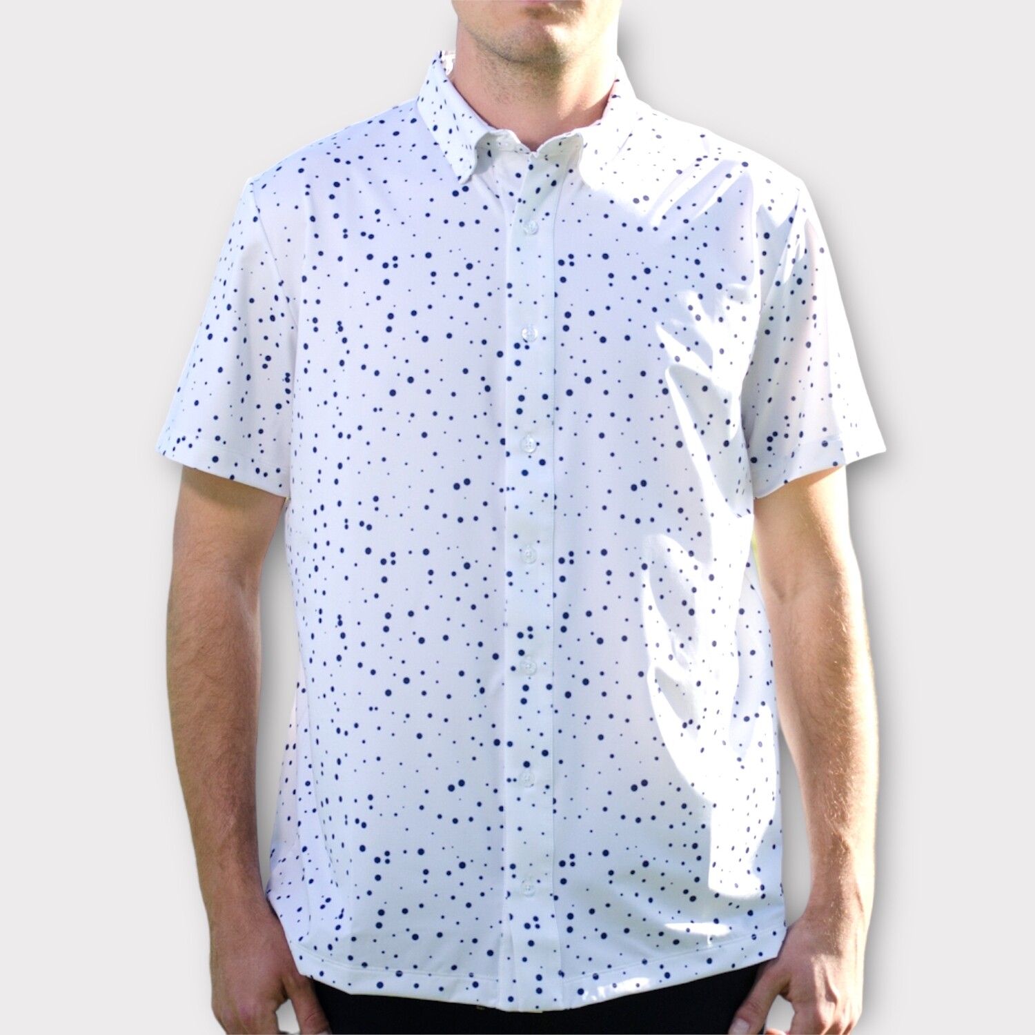 Spot the Ball Mens Button-Up Shirt