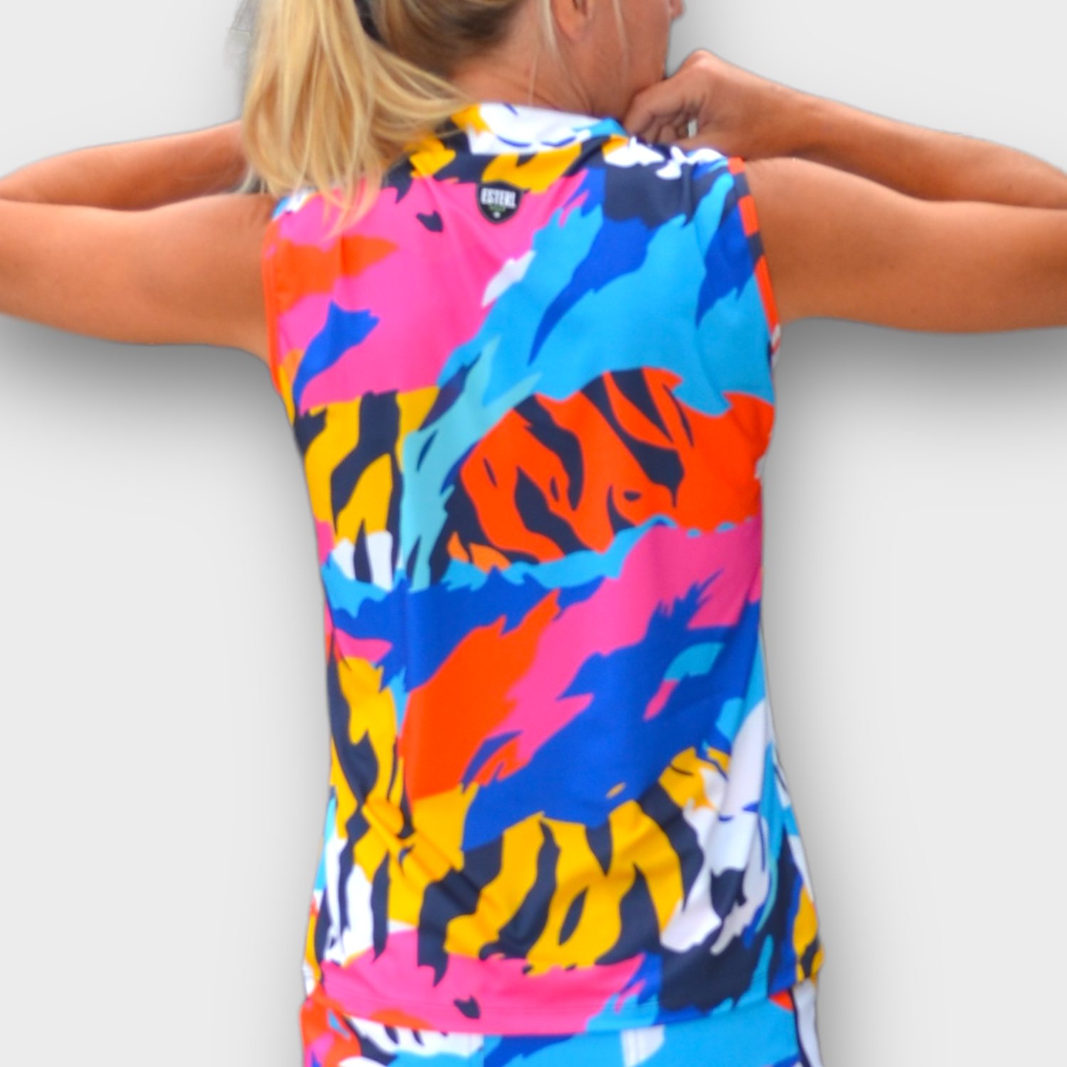 Miss Tiger Sleeveless Polo