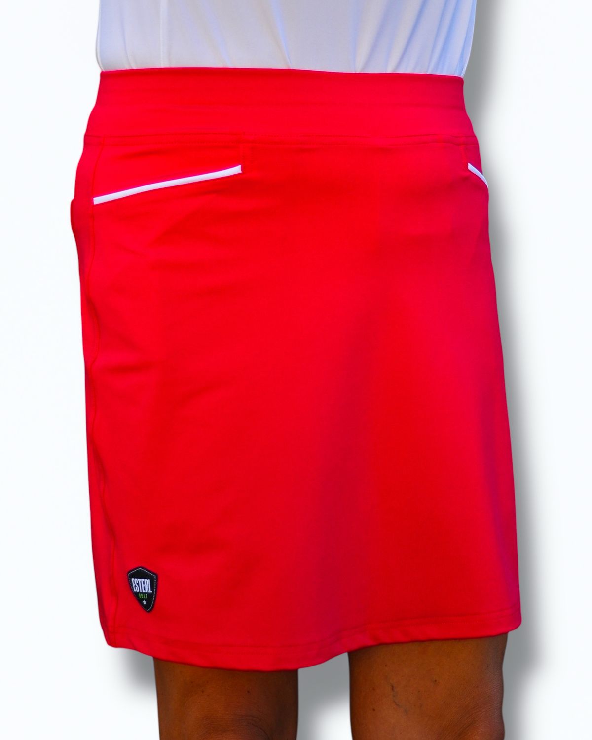 Poppy Red Softee Skort