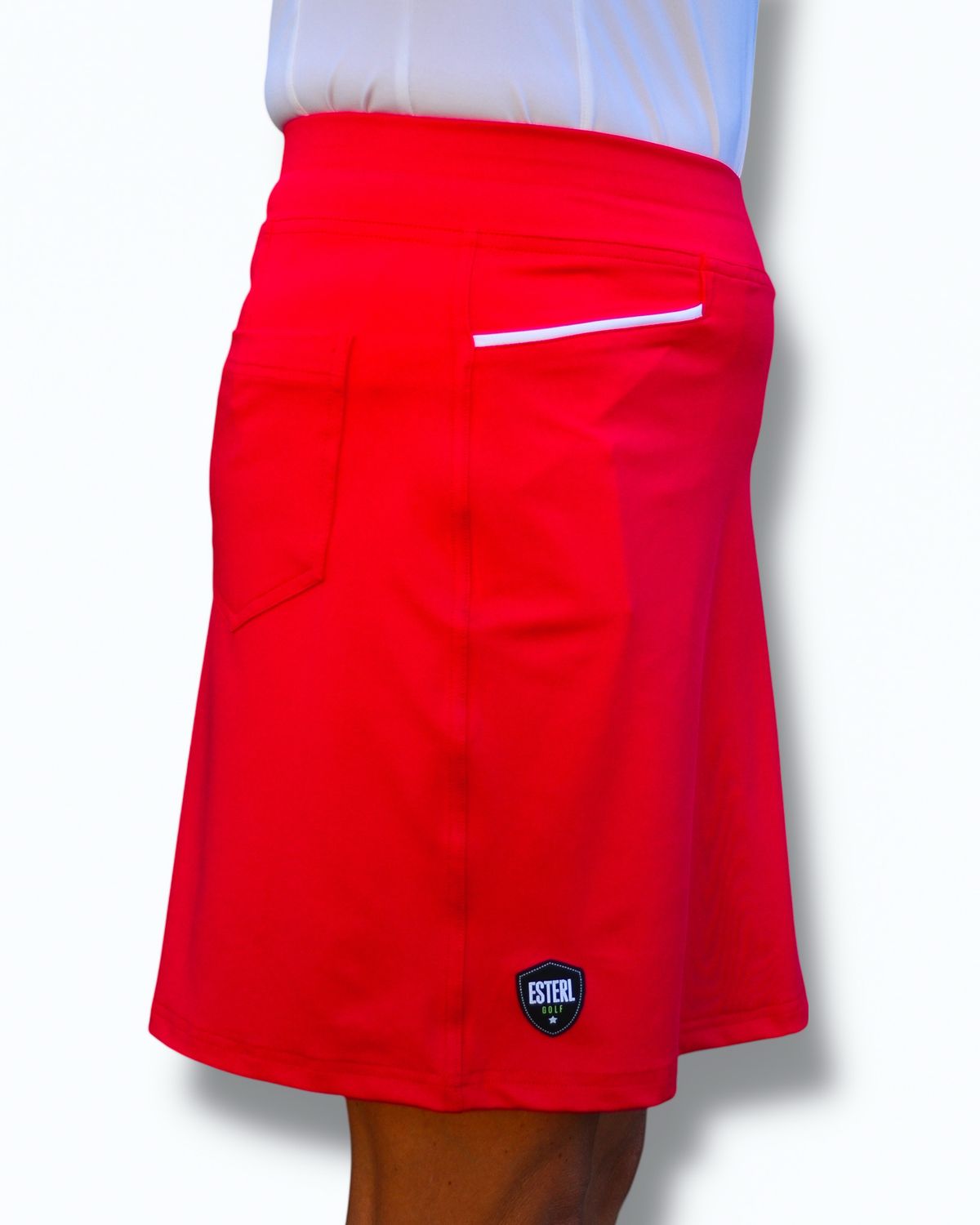 Poppy Red Softee Skort