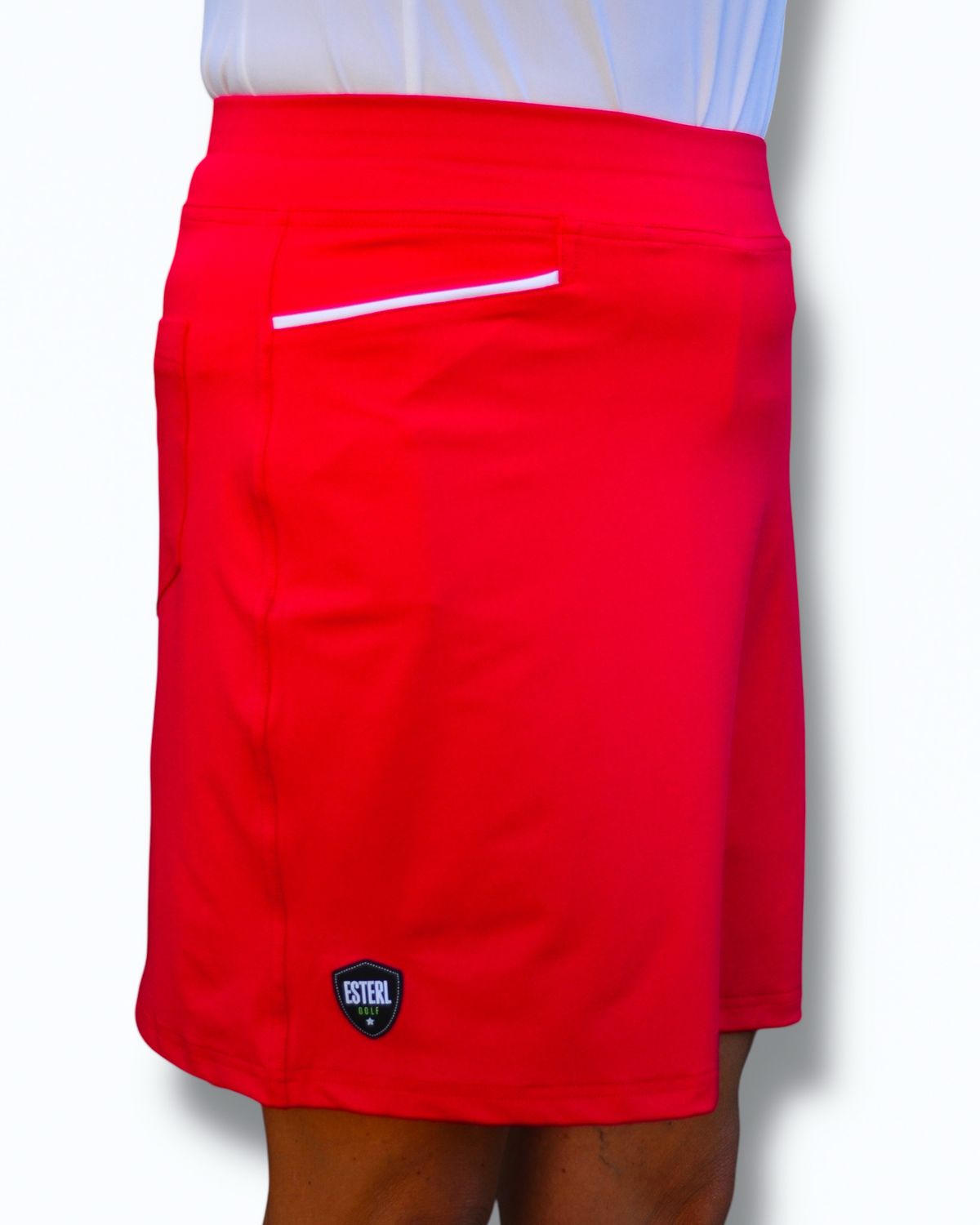 Poppy Red Softee Skort