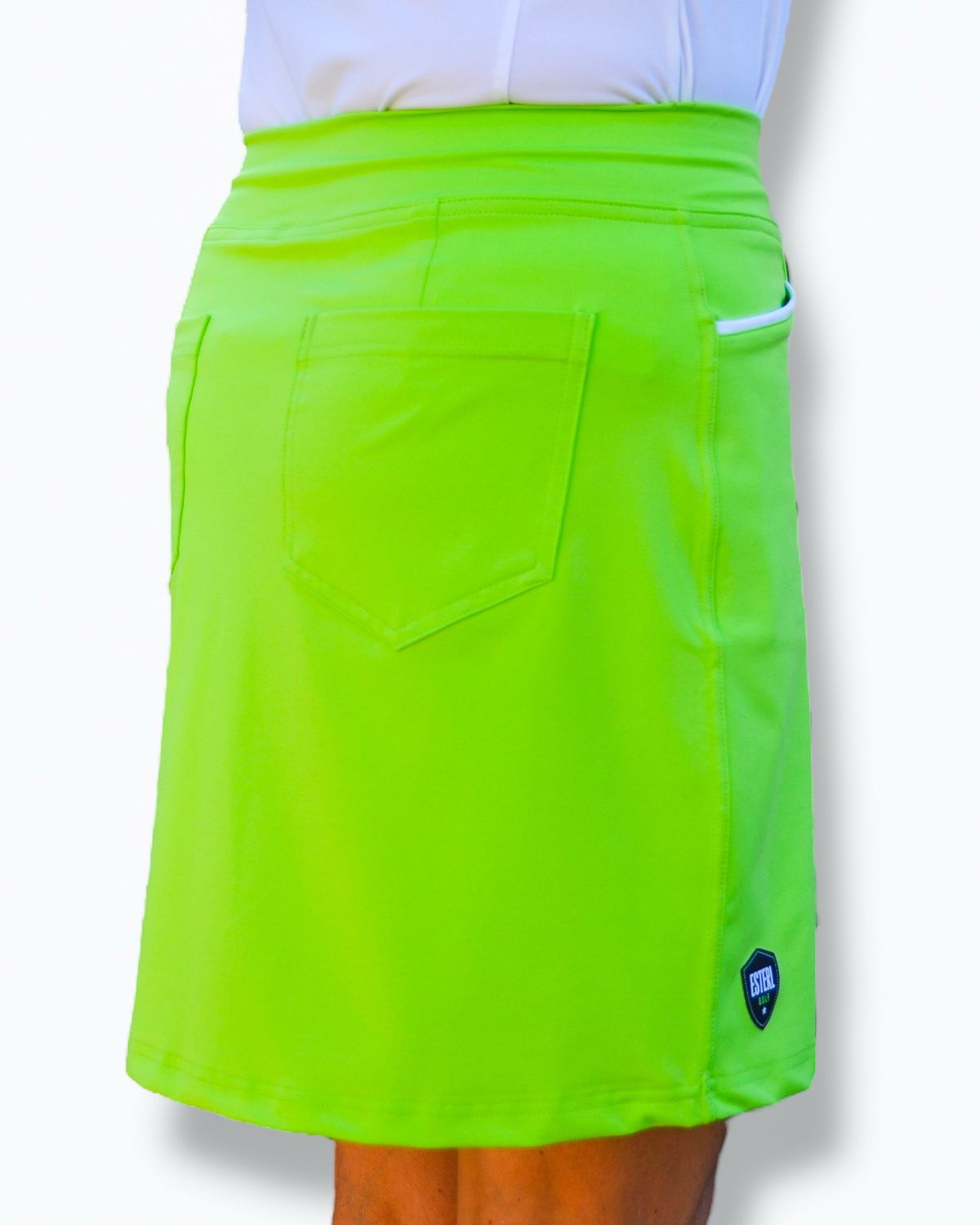 Lime Green Softee Skort