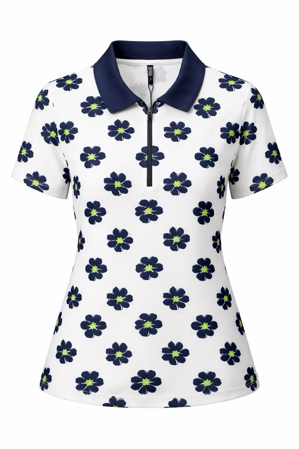 Retro Flower Polo