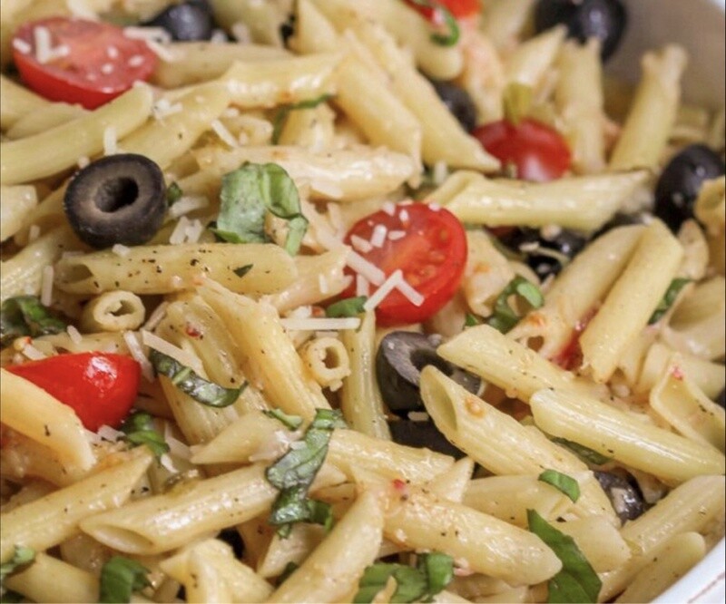 Pasta Penne Griega