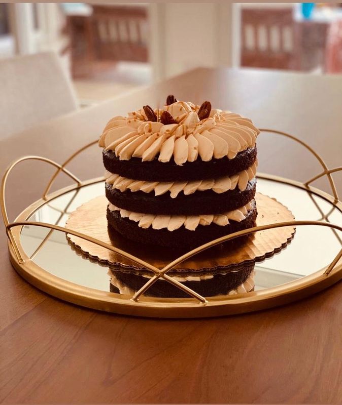 Cake de Chocolate con Caramelo Salado Cake de Chocolate con Caramelo Salado