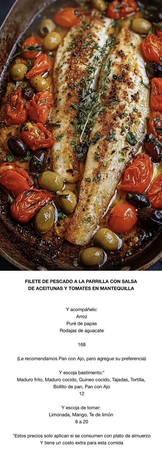 MARTES MARZO 31 MARTES MARZO 31, Tipo: Pescado a la parrilla