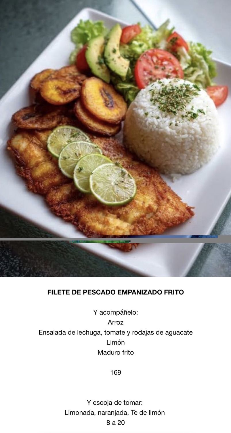 MARTES ABRIL 28, Tipo: Filete de pescado, empanizado frito