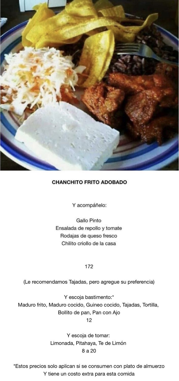 JUEVES JUNIO 18 JUEVES JUNIO 18, Tipo: Chanchito, frito, adobado