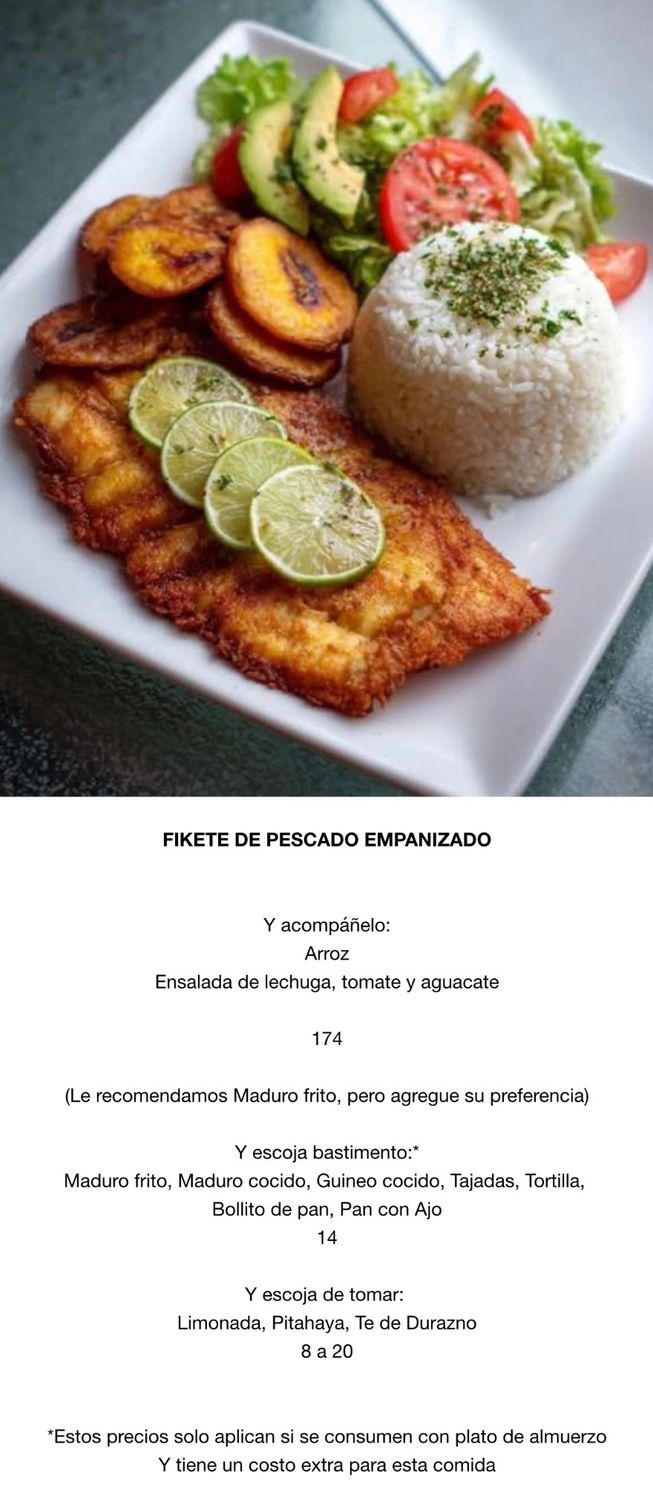MARTES AGOSTO 25, Tipo: Pescado empanizado