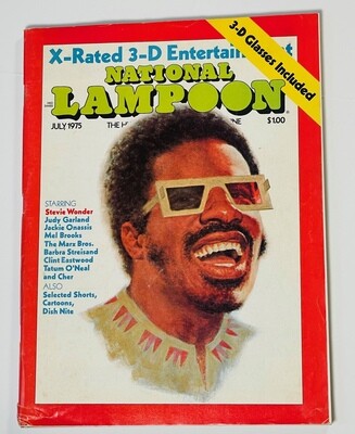 NATIONAL LAMPOON magazine 3D issue