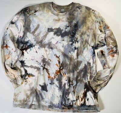 PAINT DYED long sleeve T shirt