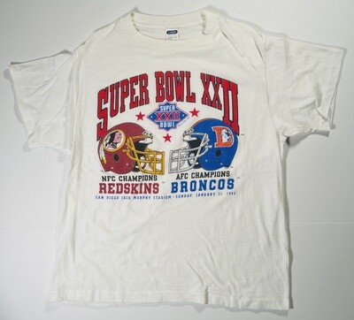 1988 SUPER BOWL XXII T shirt