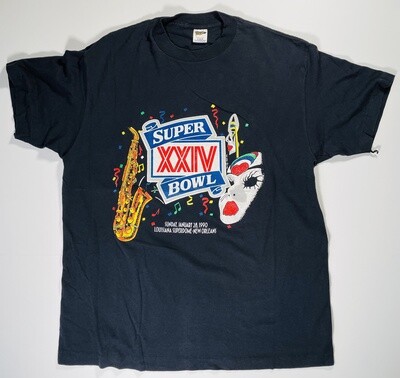 1990 SUPER BOWL XXIV T shirt