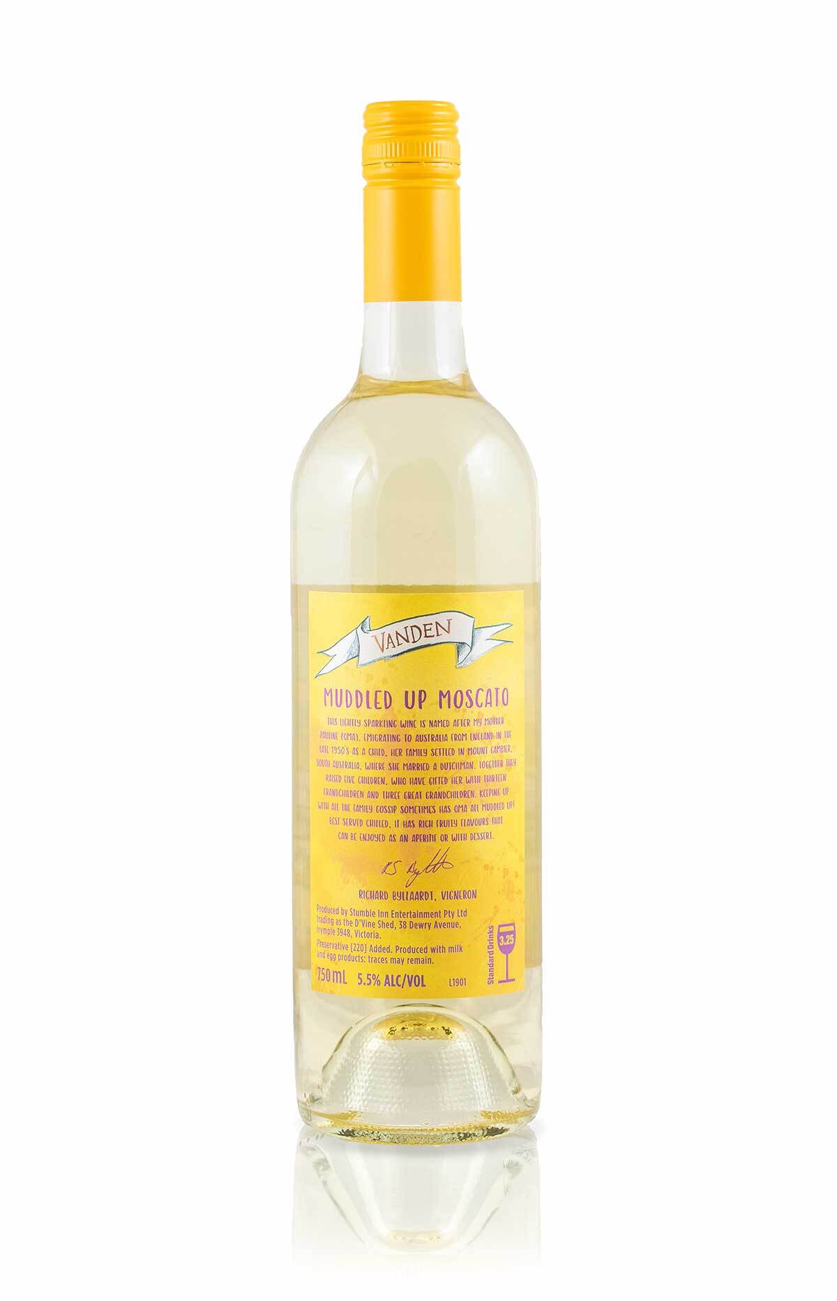 Muddled Up Moscato '19 Murray Valley - x6 bottles