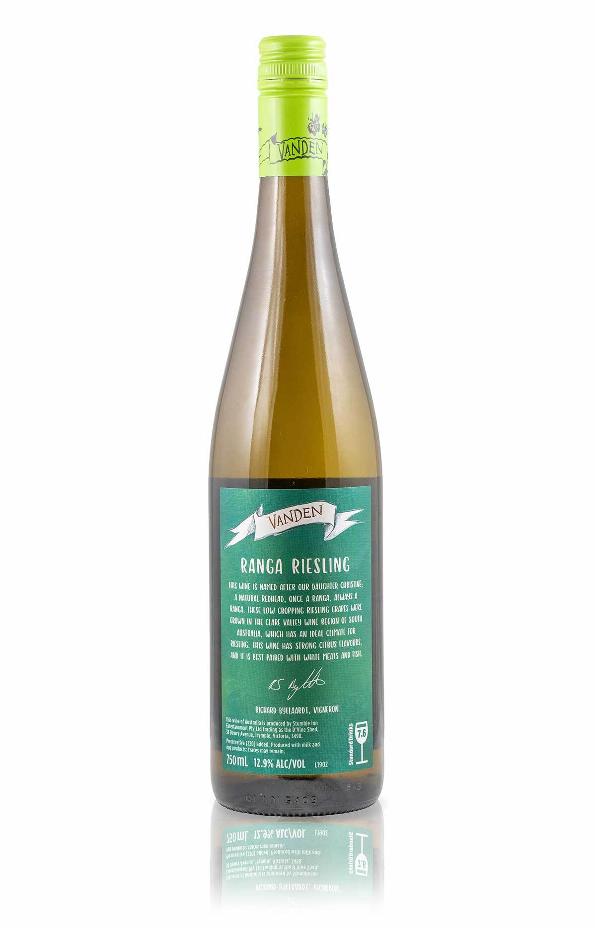 Ranga Riesling 2019 Clare Valley - x6 bottles