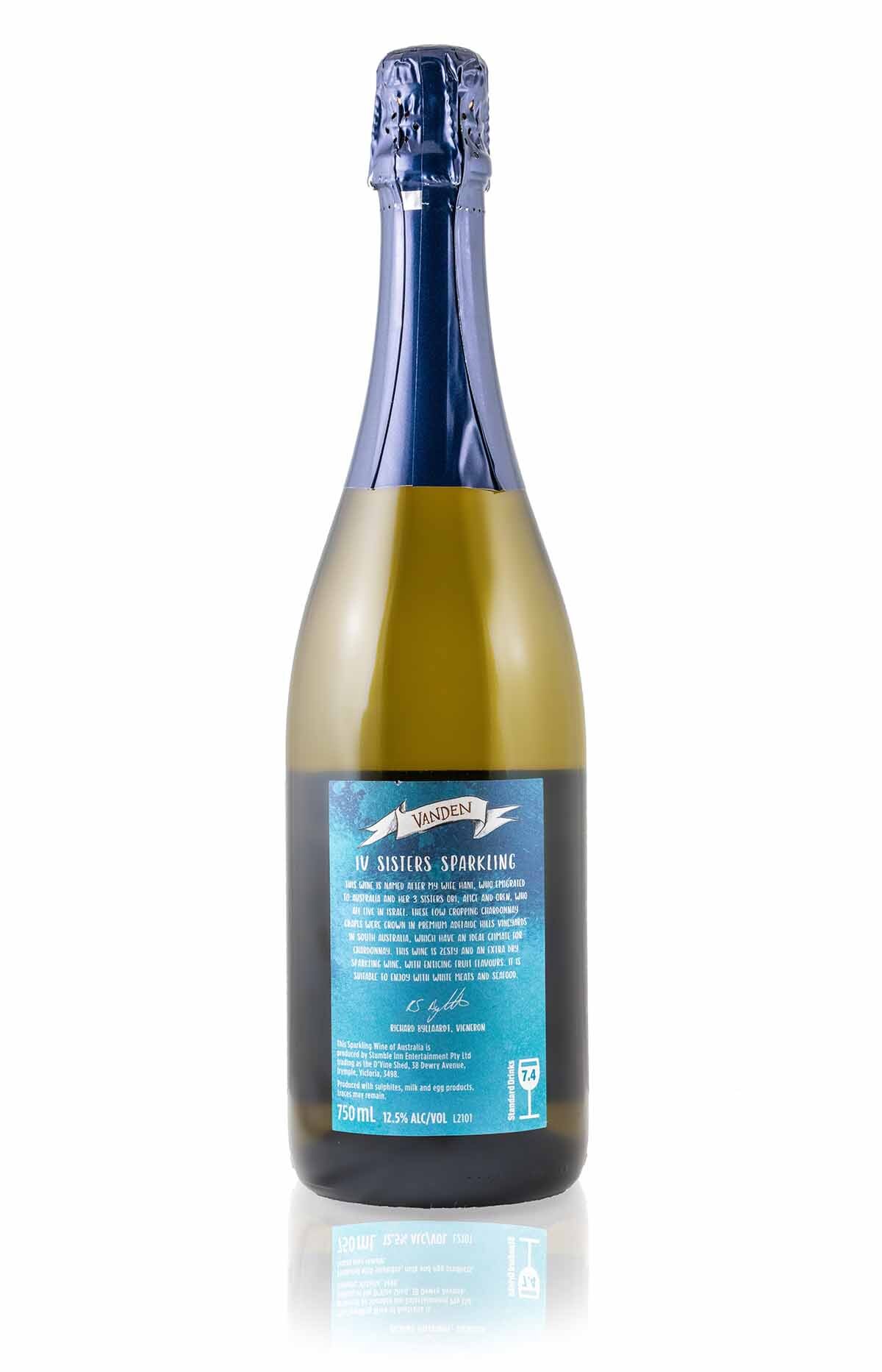 IV Sisters Sparkling '21 Adelaide Hill - x6 bottles