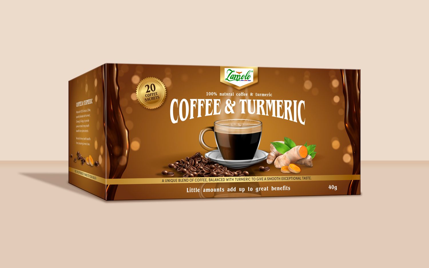 Coffee and Turmeric