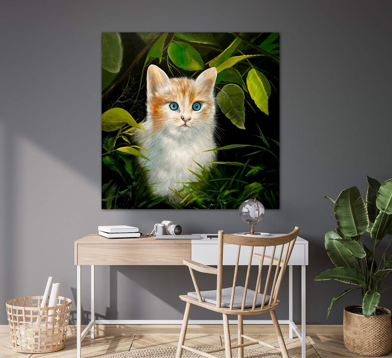 Schwarzenberger.O-,,Weiße Katze‘‘