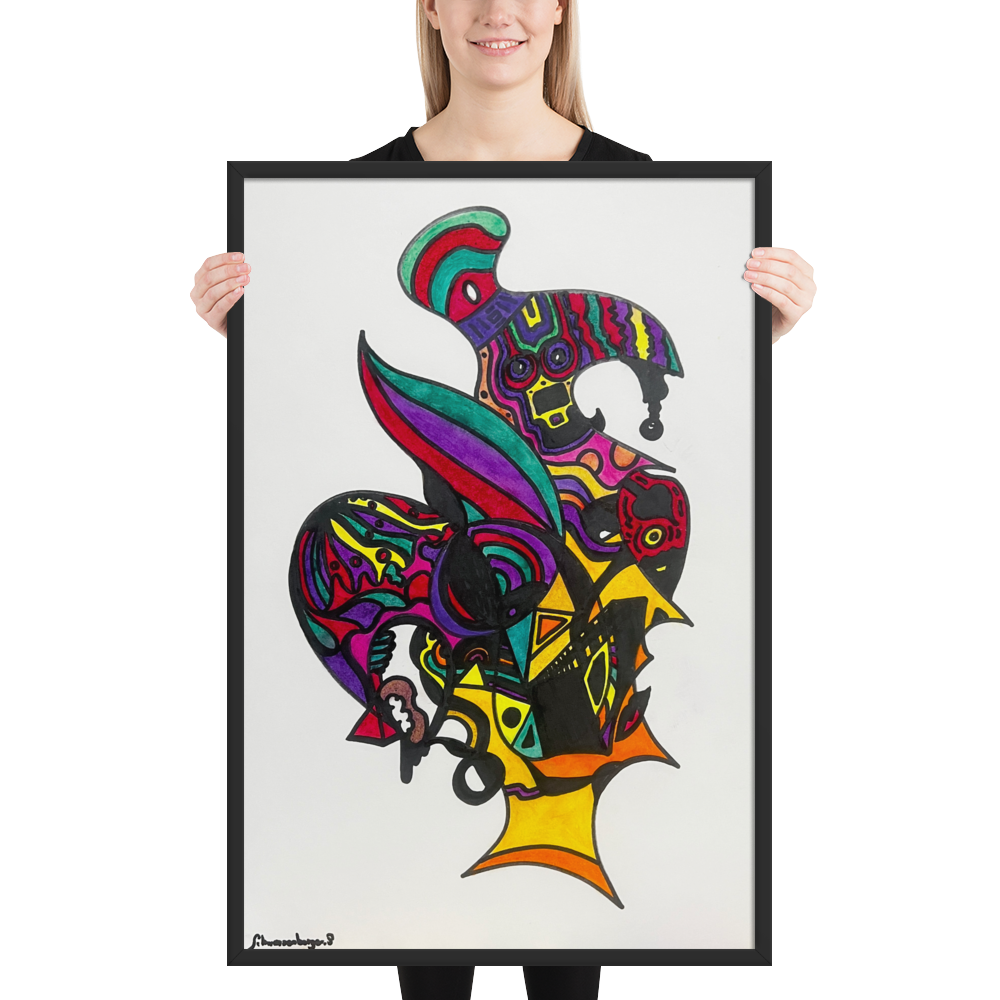 Limitierter Kunstdruck „Kaleidoskop“von Schwarzenberger.P