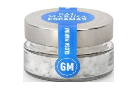 GLOSA MARINA - Meersalz-Flocken aus Mallorca / Glasdose 80g