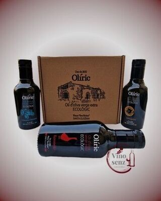 3er Set Geschenkbox BIO Olivenöl Extra Vergine - OLIRIC