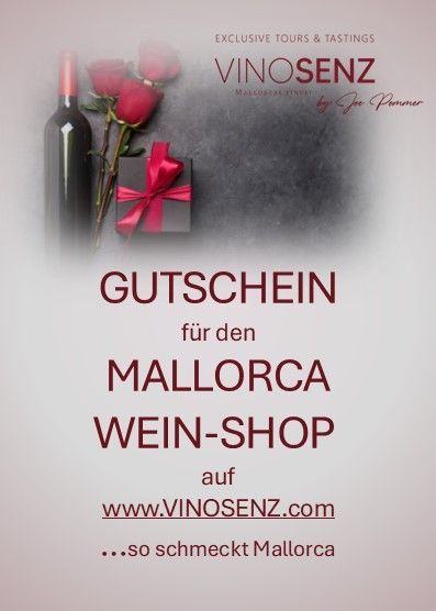 Gutschein für den Mallorca Wein Shop