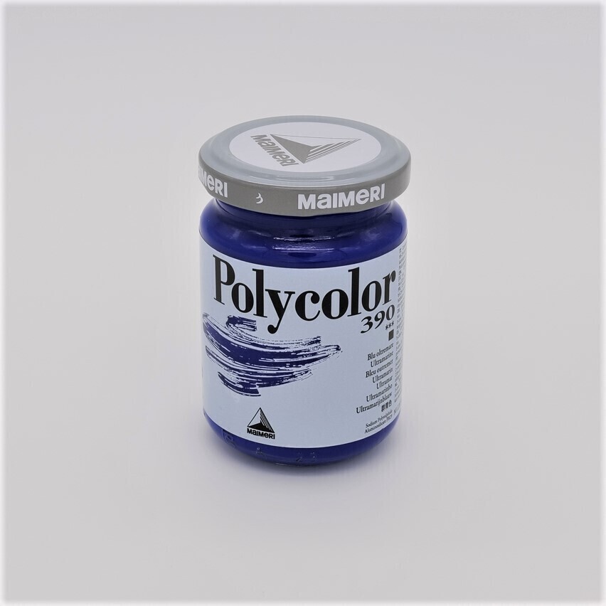 Maimeri Polycolor In Vasetto, Colore: bianco di titanio