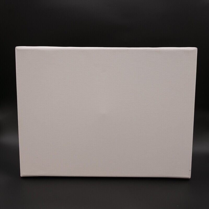 Tela Di Cotone Con Gesso Acrilico