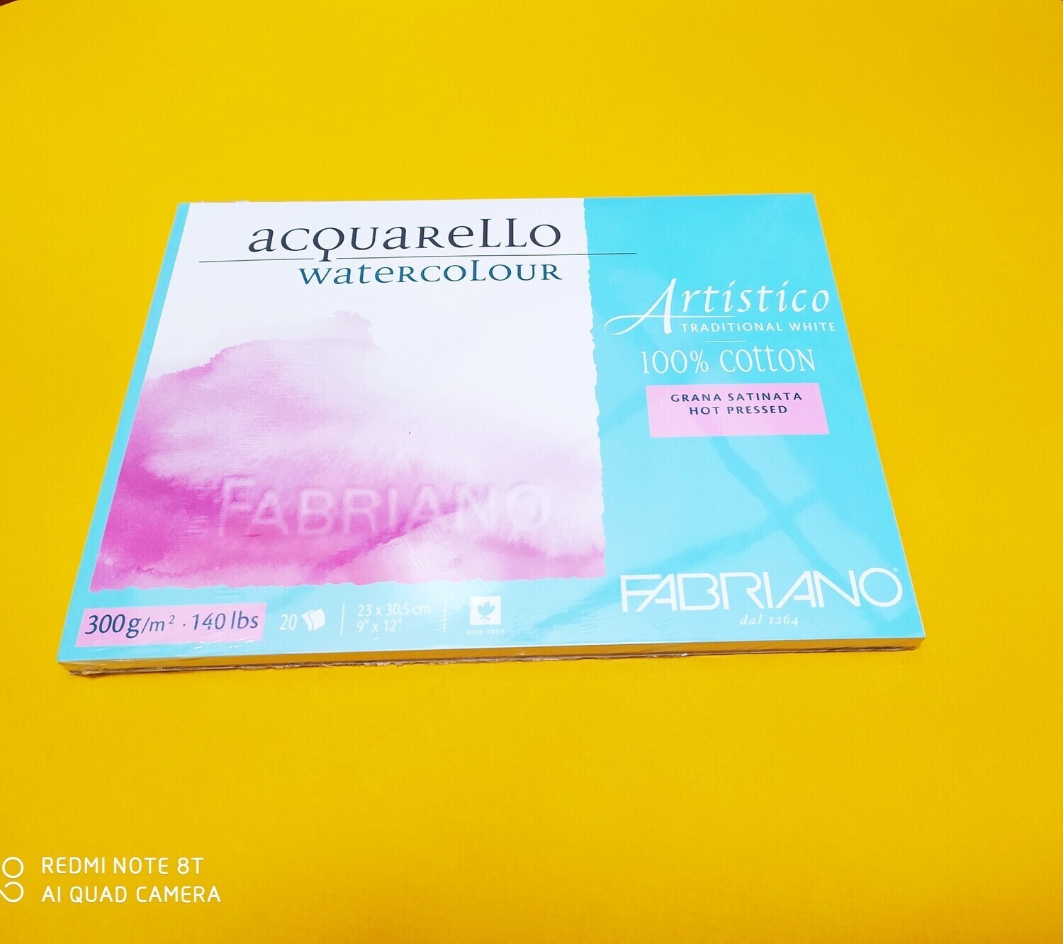 Album Fabriano Watercolour 100% grana satinata