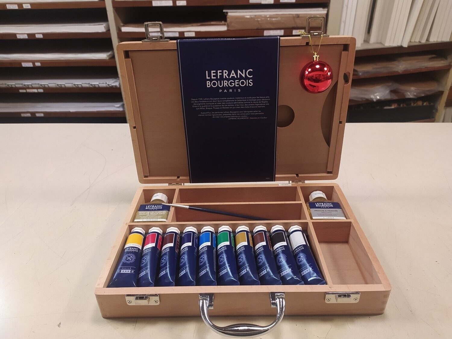 Valigetta di colori ad olio Lefranc