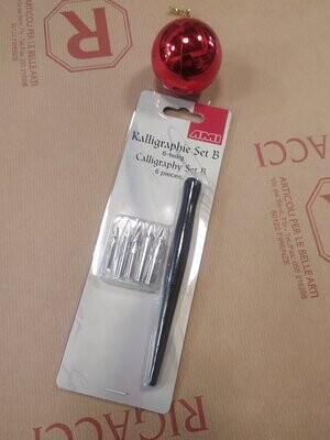 set calligrafico