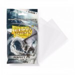 Dragon Shield - Sleeves - Standard x100 - Perfect Fit - Transparent