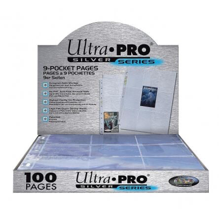 Ultra Pro : 100 feuilles de classeur silver