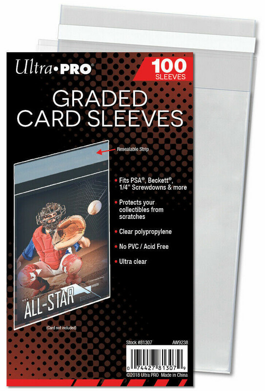 Ultra pro - Graded card sleeves x100