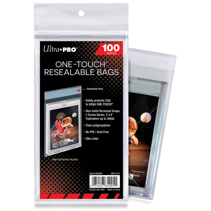 Ultra pro - One touch resealable bag x100