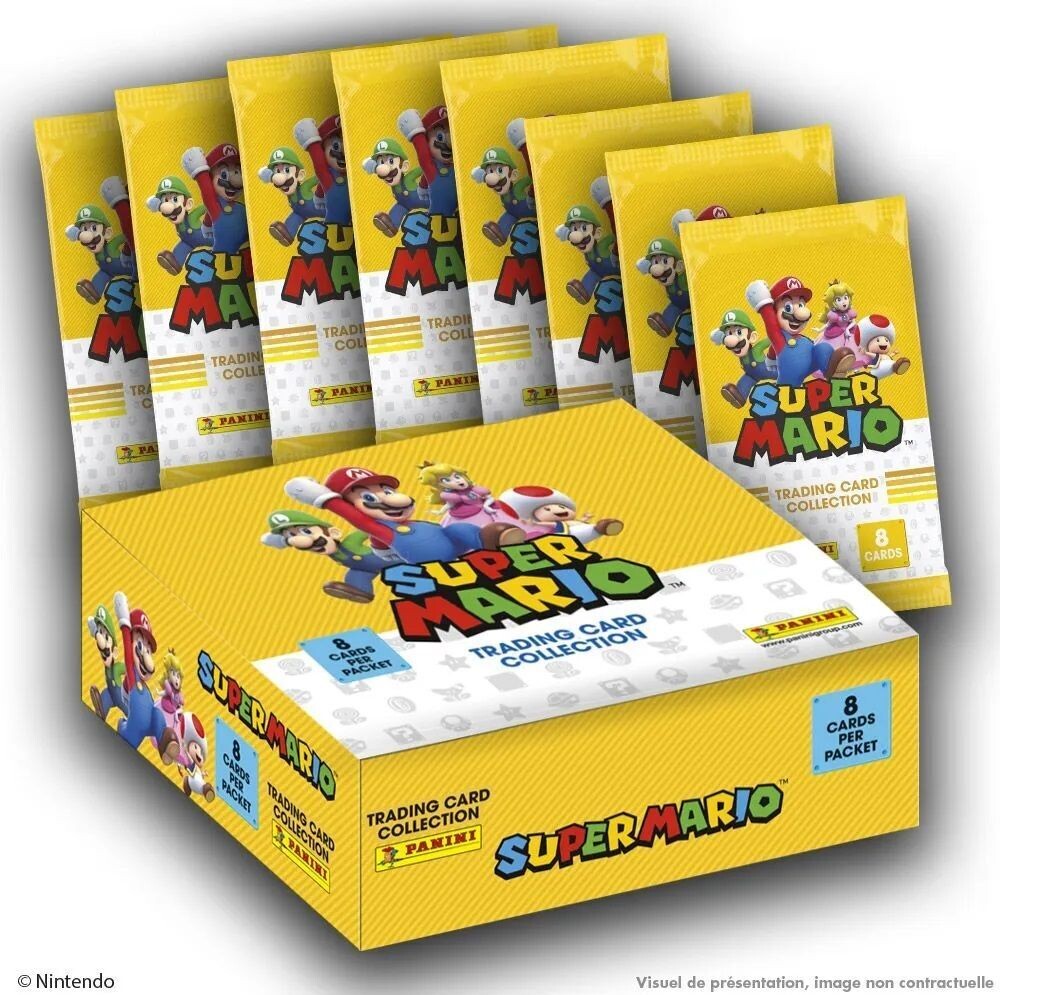 Super Mario - Display 18 boosters