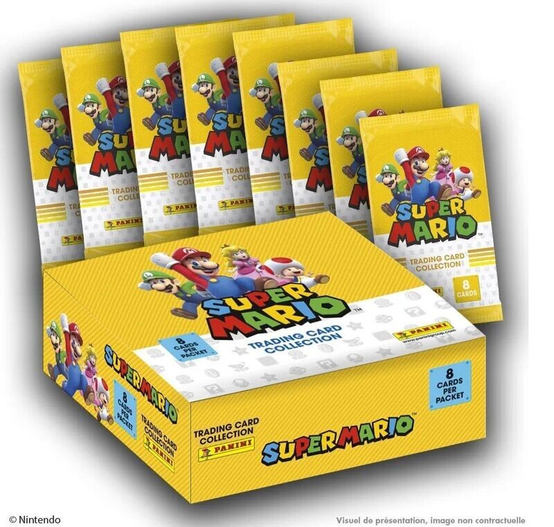 Super Mario - Display 18 boosters