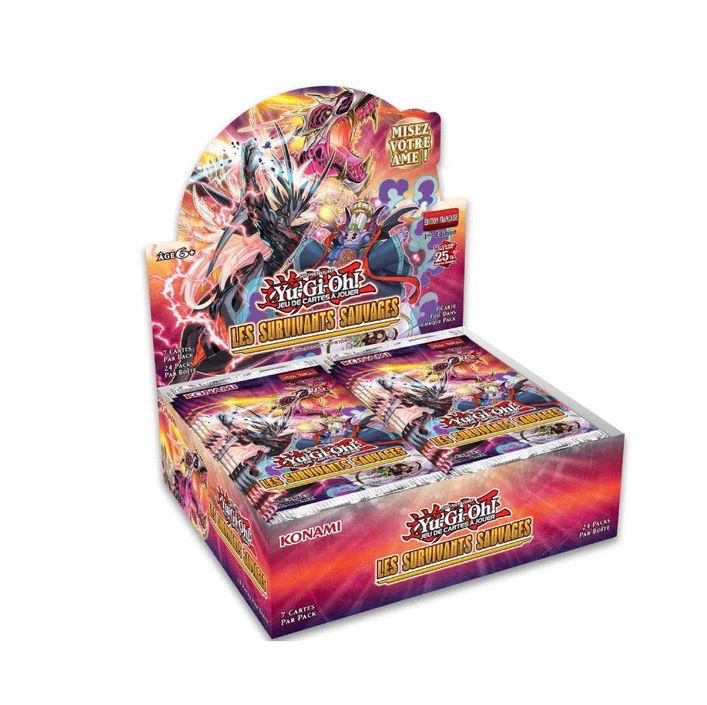 Display 24 boosters - les survivants sauvages 25th