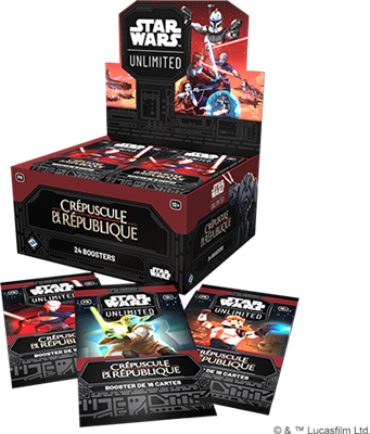 Crépuscule de la république - display 24 booster