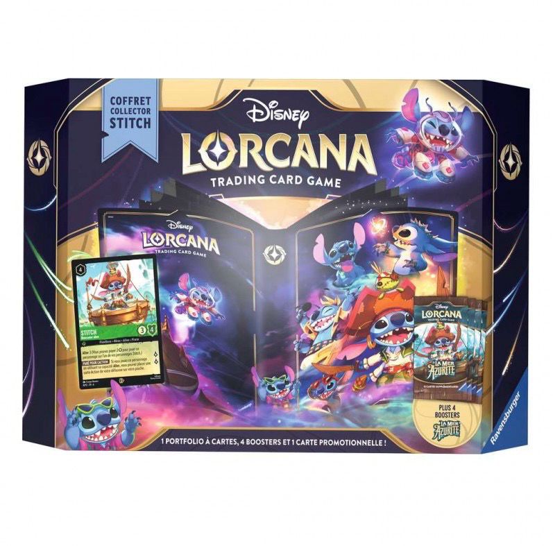 Lorcana - chapitre 6 - coffret collector Stitch Lorcana - chapitre 6 - coffret collector Stitch