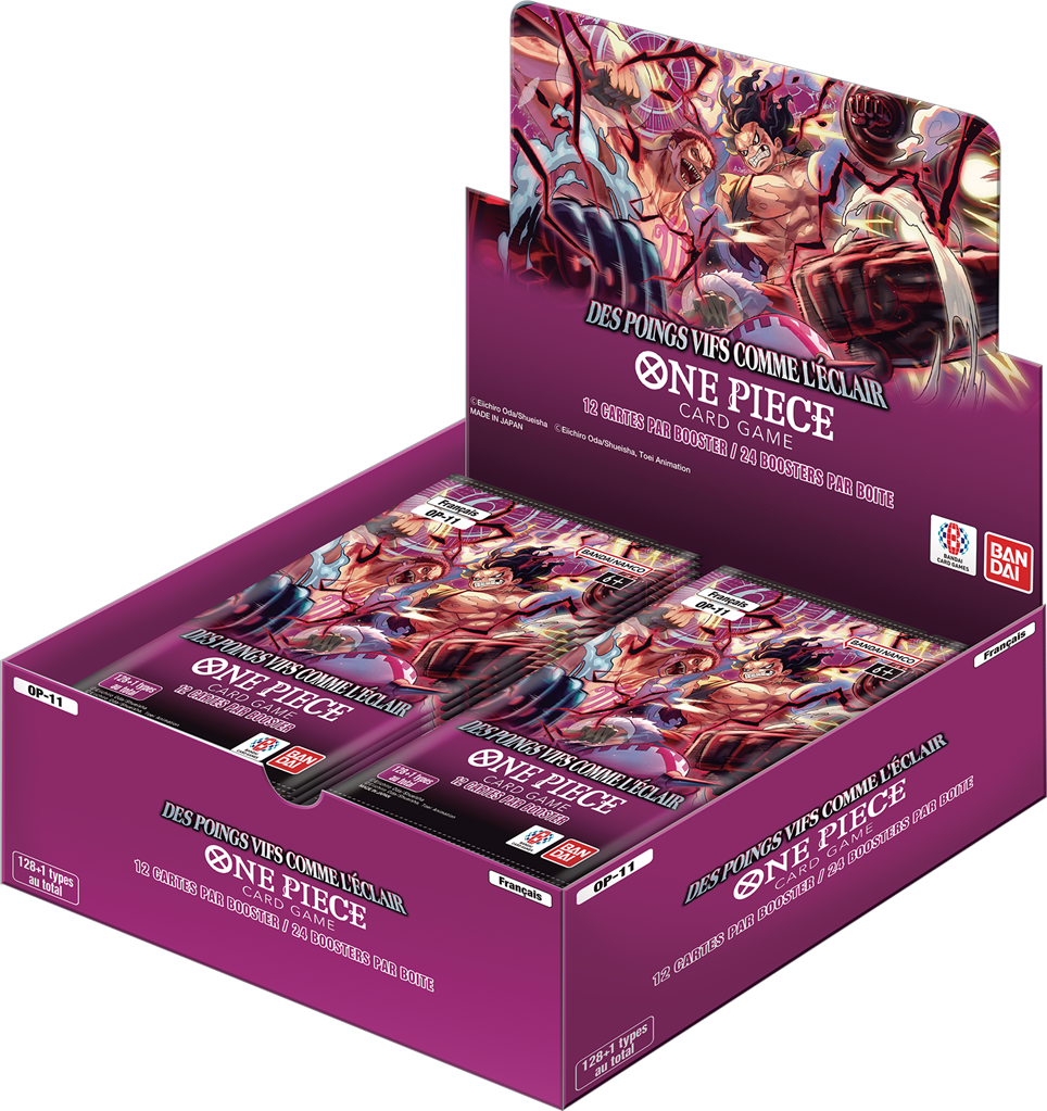 One Piece CG - Boîte de 24 Boosters - OP11 (FR) One Piece CG - Boîte de 24 Boosters - OP11 (FR)