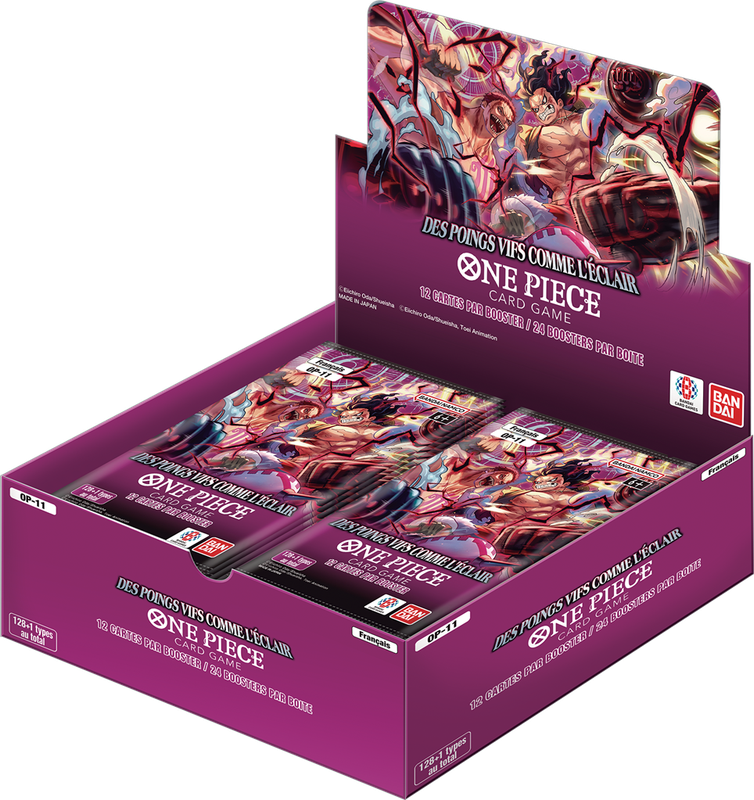 One Piece CG - Boîte de 24 Boosters - OP11 (FR) One Piece CG - Boîte de 24 Boosters - OP11 (FR)