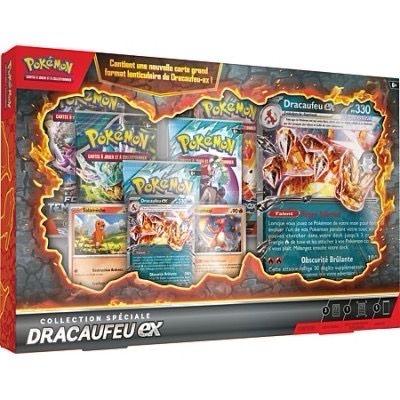 Coffret 5 boosters - Dracaufeu EX