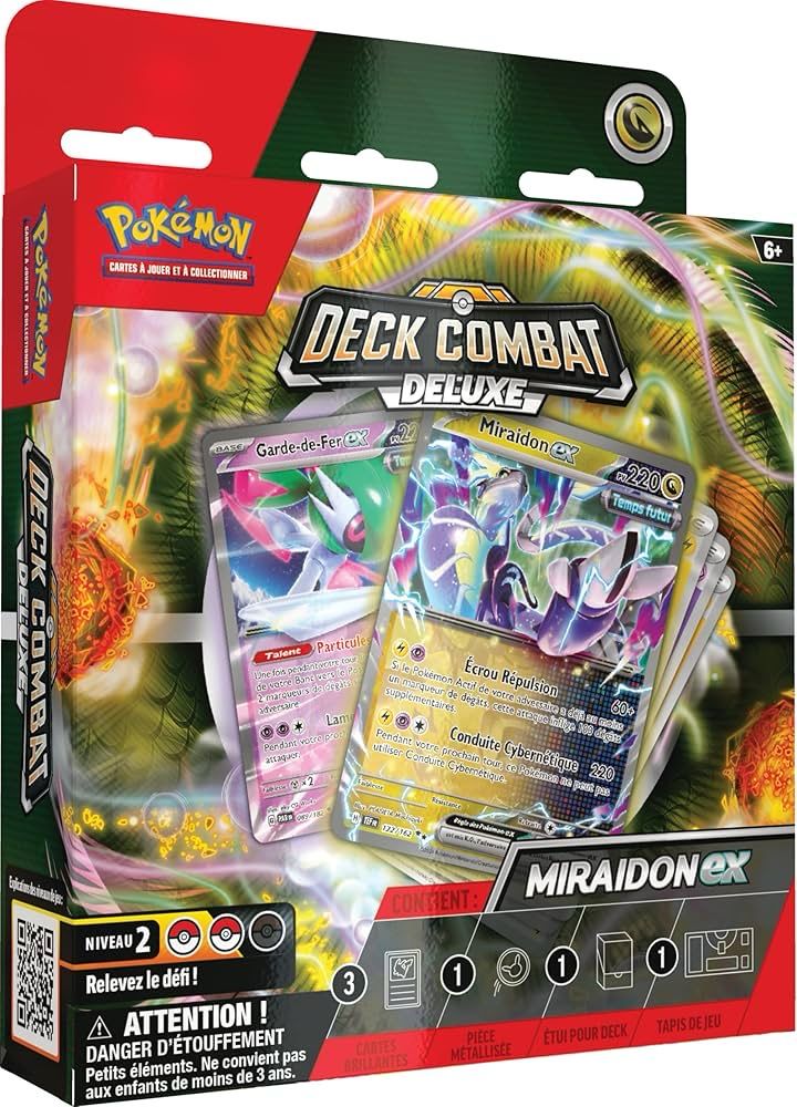 Deck combat de luxe Miraidon Ex Deck combat de luxe Miraidon Ex