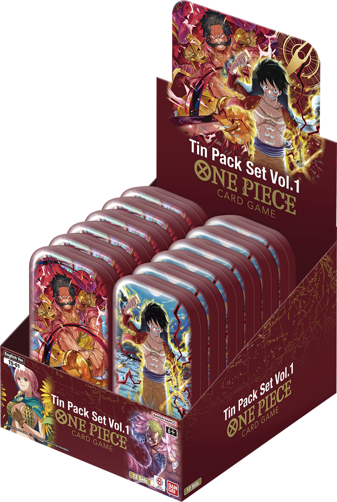 One Piece CG - tin pack set vol 1 (us)