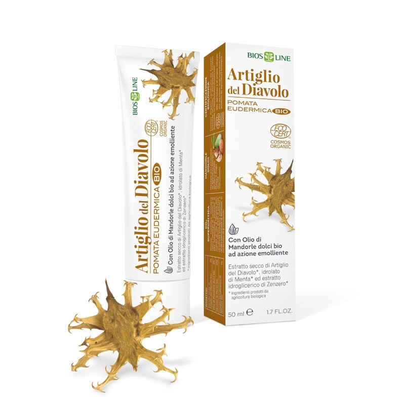 Pomata Eudermica Artiglio del Diavolo Bio - certificata Cosmos Ecocert Greenlife
