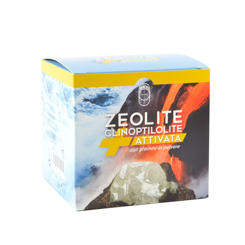 Zeolite clinoptilolite attivata polvere 260 gr